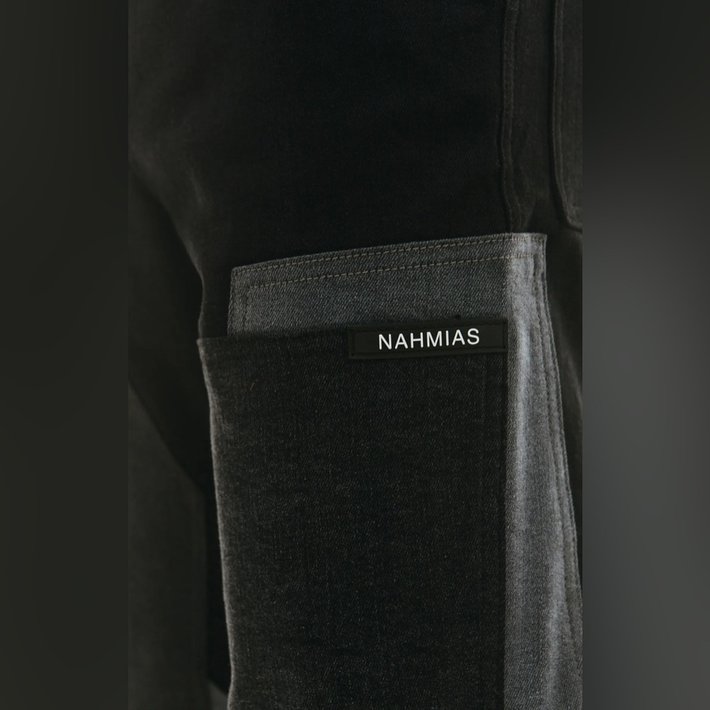 NWT NAHMIAS Colorblock Carpenter denim Jeans - Picture 12 of 15